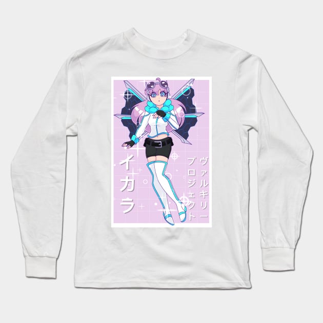 Retro Ichara Long Sleeve T-Shirt by zacharymorgan